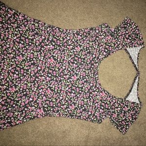 Casual flowery dress