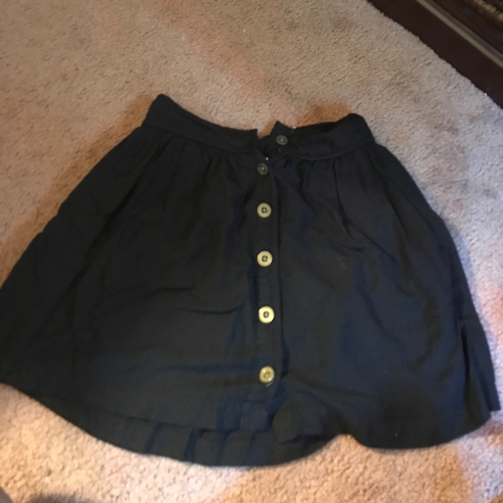 Black skirt