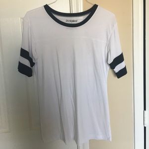 Black and white t shirt