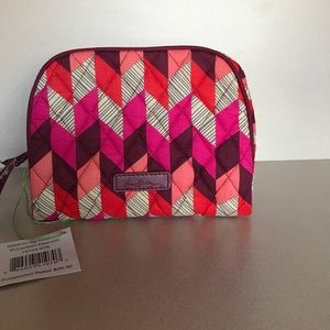 Vera Bradley Medium Zip Cosmetic Bag Case