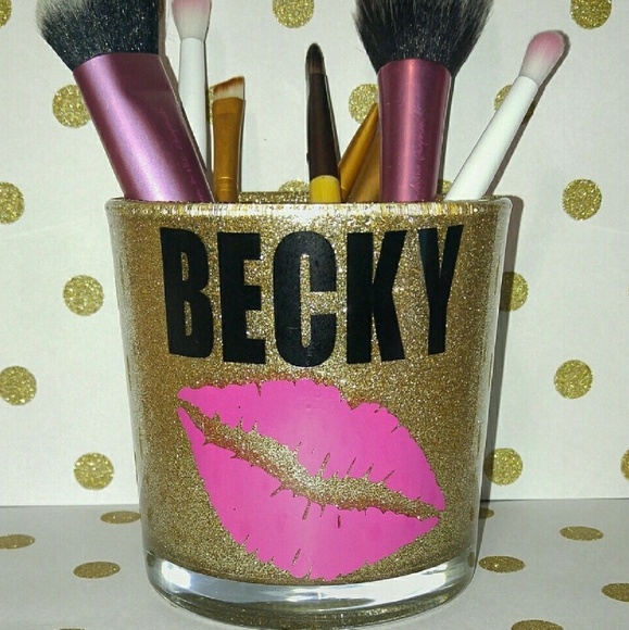 Makeup Personalized Brush Holder With Your Name Poshmark