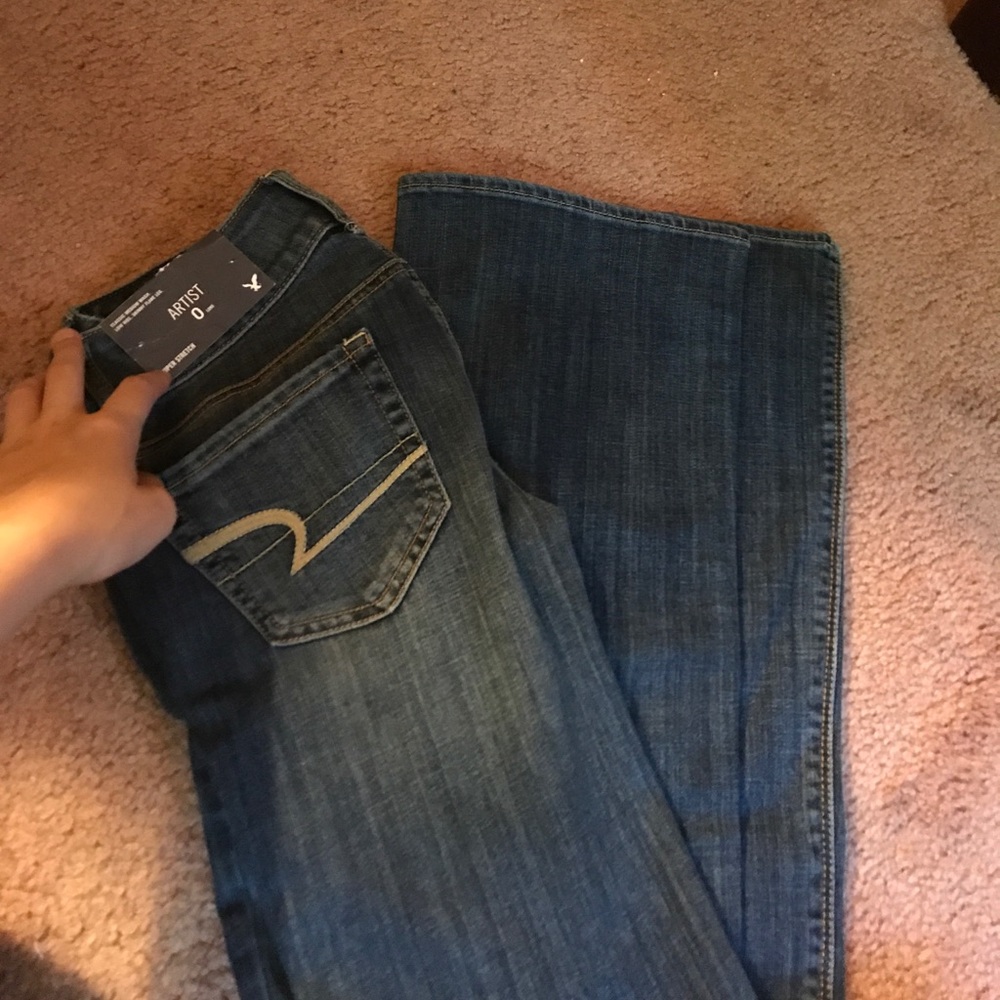 Brand new American eagle boot cut jeans