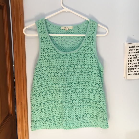 Forever 21 Tops - Crocheted Tank Top