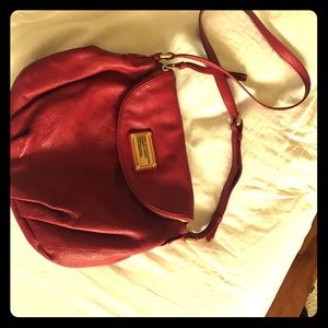 Marc Jacobs cross body bag. Red