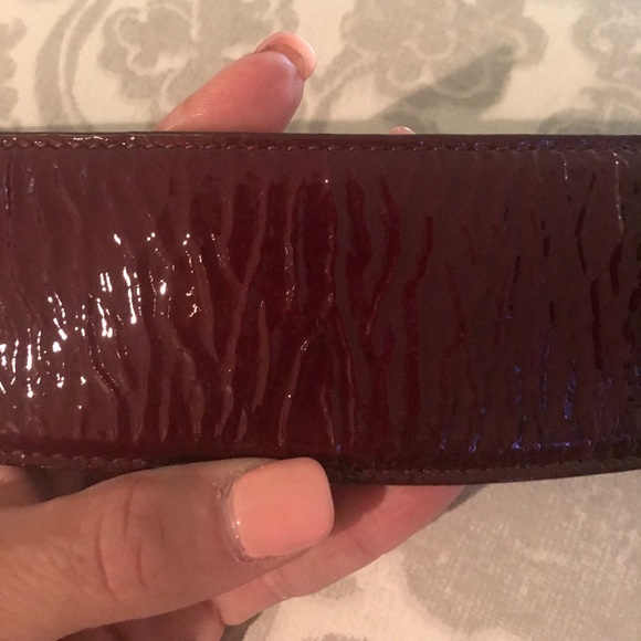 ruby red patent Authentic Escada belt - Picture 3 of 6