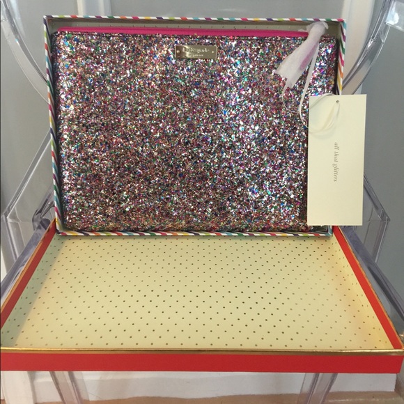 Kate Spade Glitterball Gia Clutch - Picture 2 of 4
