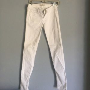 NW - Hollister White Skinny Jeans