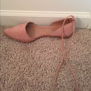 Madewell lace up flats