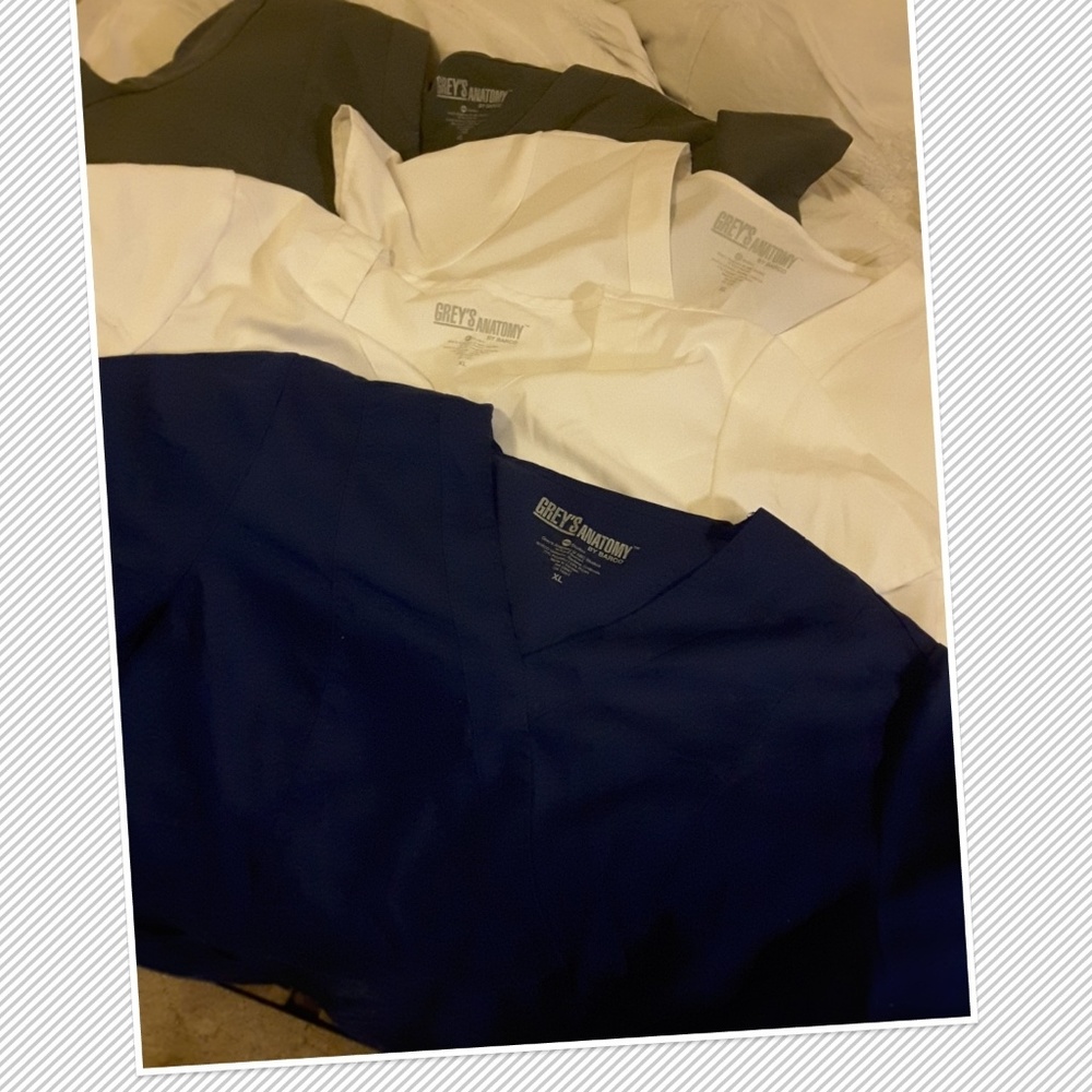 scrub top bundle lot by barco scrub tops xl