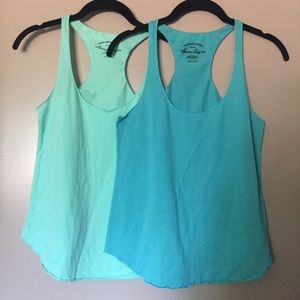 American Rag blue loose fit tank top bundle