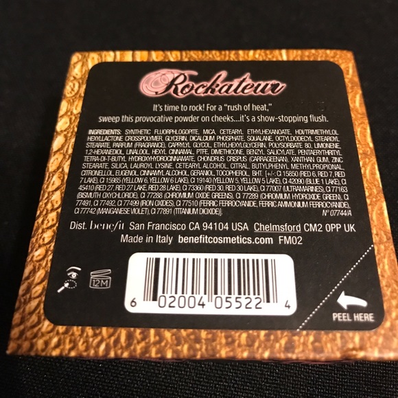 Benefit Rockateur Blush. New Authentic Full Size - Picture 5 of 5
