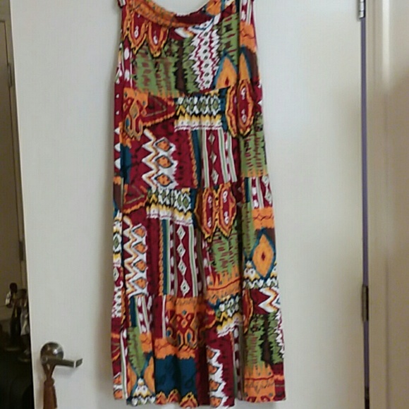 Very flowing colorful skirt - Picture 1 of 1