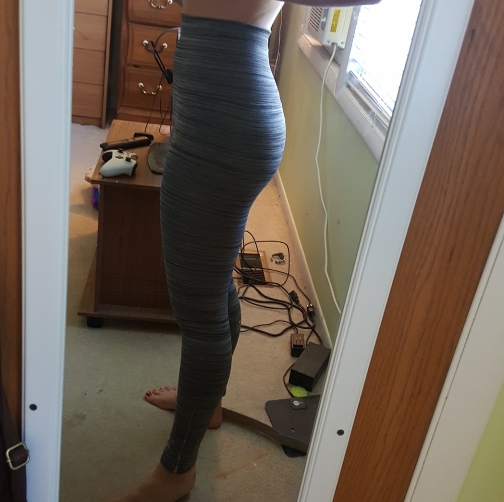 Grey High Waisted Leggings