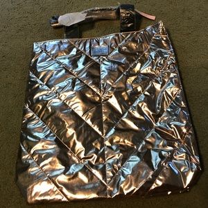 Metallic Tote