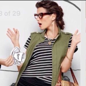 Cabi #5059 Striped Crop Top