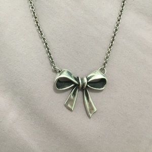 James Avery Bow Necklace