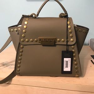 LAST CHANCE SALE Zac Posen olive backpack bag