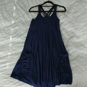 Calvin Klein Cross-Back Dress