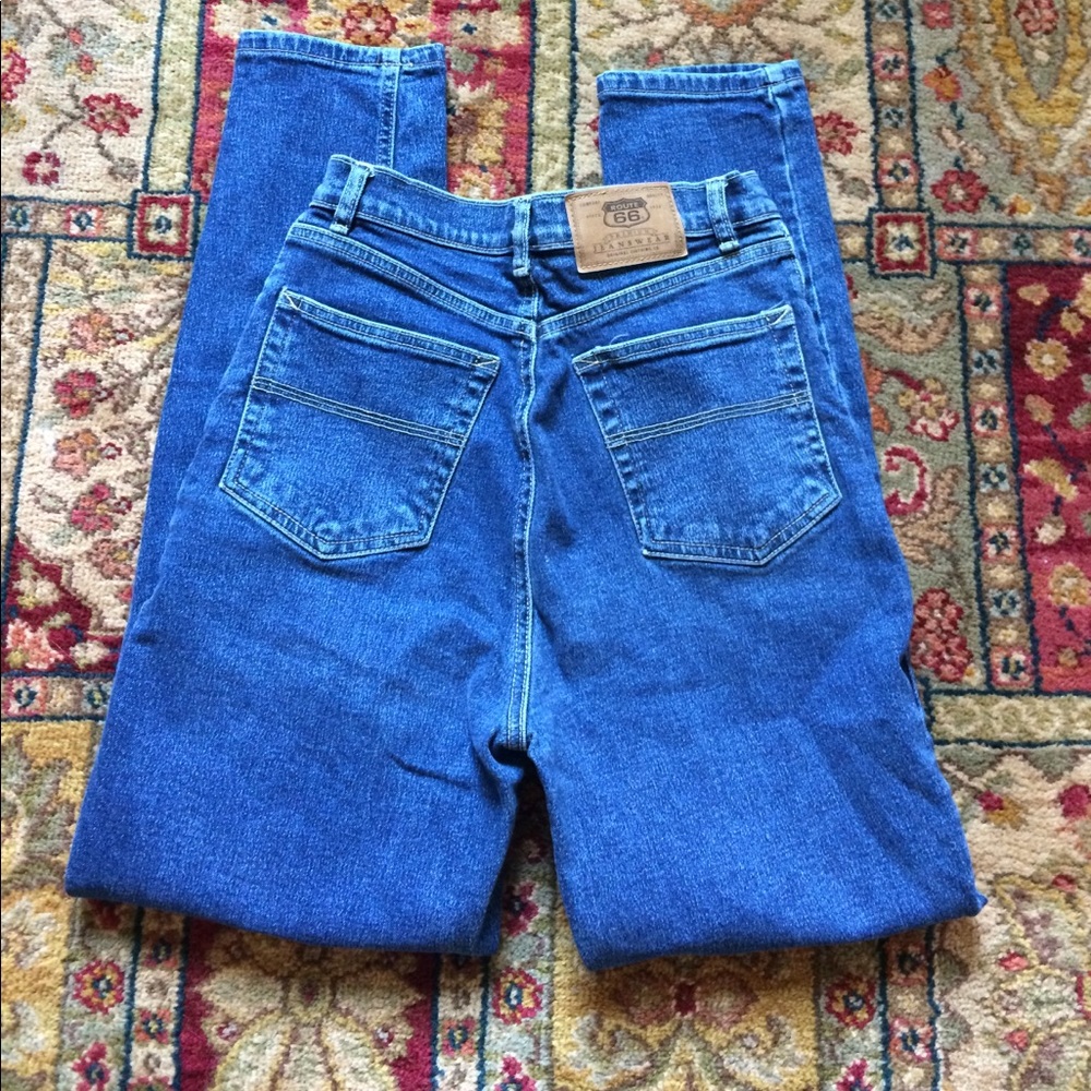 Vintage Route 66 Mom Jeans