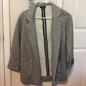 Topshop Grey Blazer