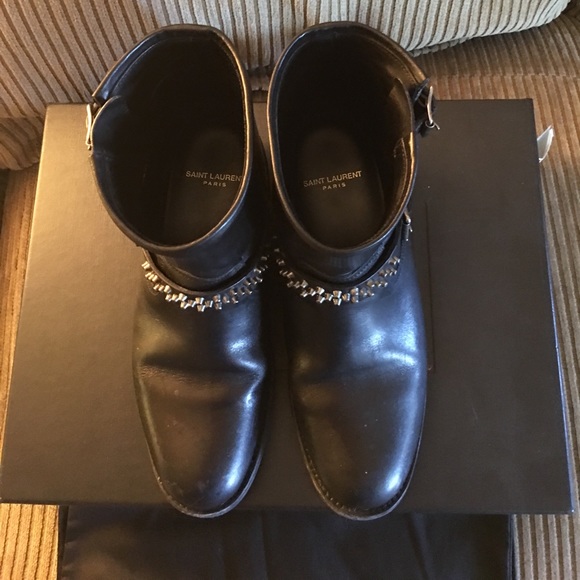 Saint Laurent short Motocycle Boots
