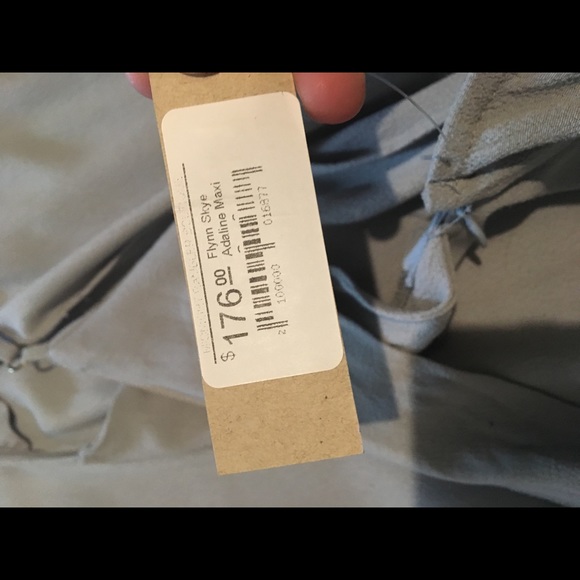 Flynn Skye Adaline Maxi Dress grey NWT size XS - Picture 7 of 8