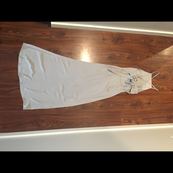 Flynn Skye Adaline Maxi Dress grey NWT size XS - Picture 8 of 8