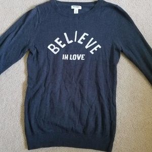 Old Navy Grey Crewneck Sweater