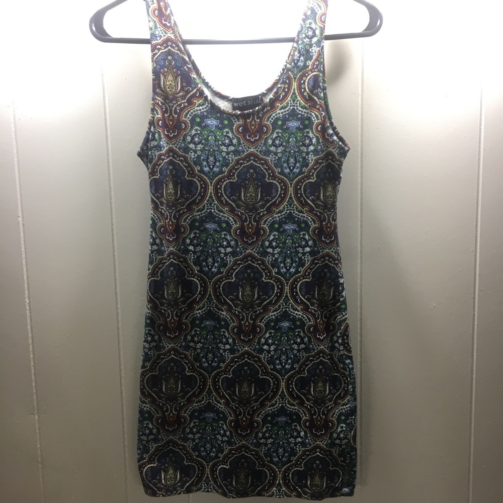 Multi-colored bodycon dress!