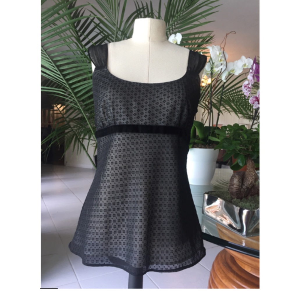 Ann Taylor Loft black Top