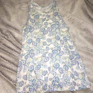Old navy floral tank top