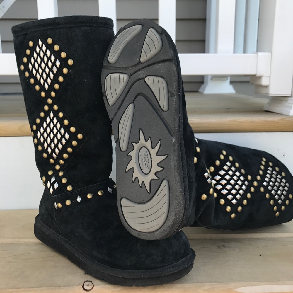 Avondale Tall Studded Ugg boots size 10