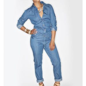 Denim jumpsuit