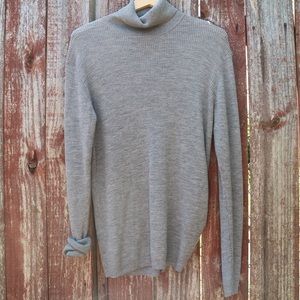 Muji Wool Blend Turtle Neck Sweater