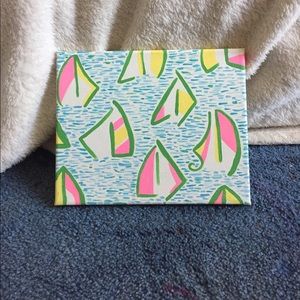Lilly Pulitzer inspired painting