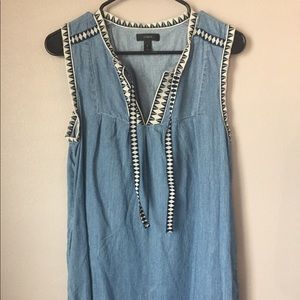 Chambray Dress