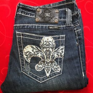 Miss Me Dark Boot Cut Jeans