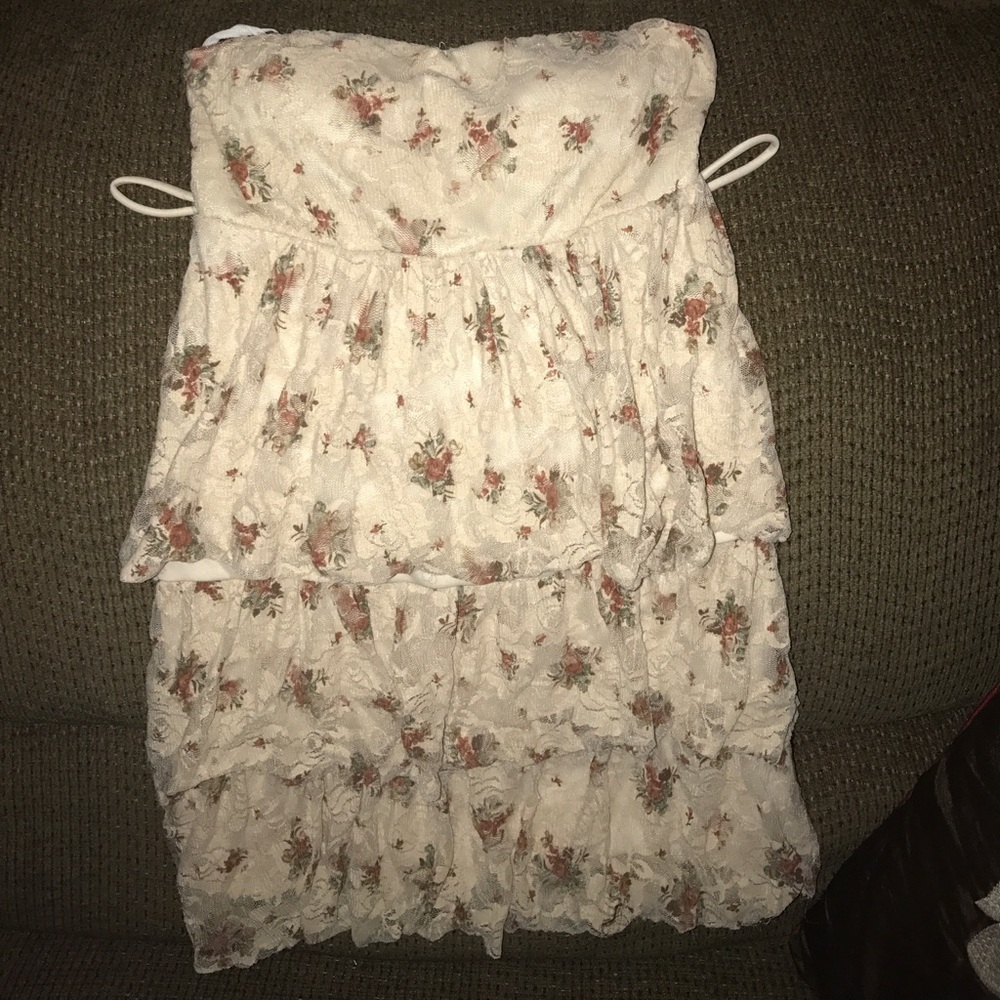 Flower patterned dress