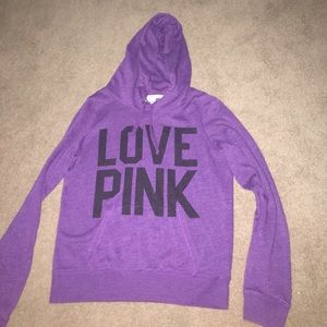 Purple sweatshirt