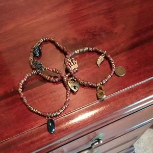 Beaded bracelet set