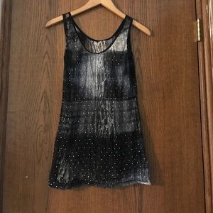 BKE Rhinestone Tank Top