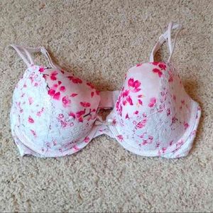 Floral Patterned Victoria's Secret Bra