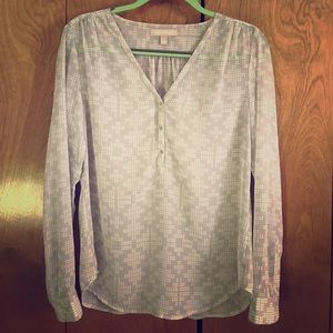 Banana Republic Sheer Blouse