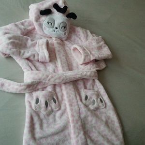 Kids bath robe...worn couple times by growing girl