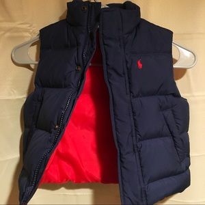 Polo Puffer Jacket Vest (Kids)