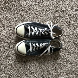 Classic Black Low top converse