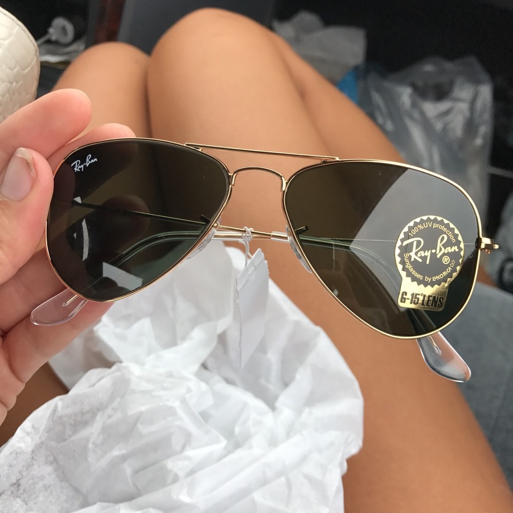 Brand new ray ban Aviators with tags