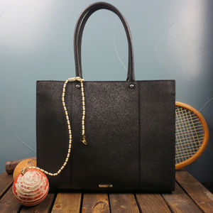 NWT Rebecca Minkoff Medium Black M.A.B. Tote