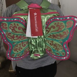 New American girl children back back