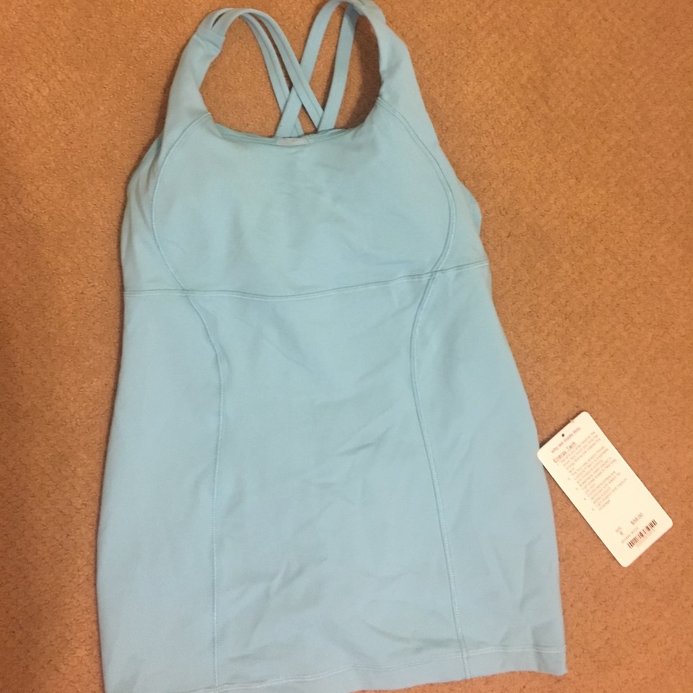 Light Blue Lululemon tank top